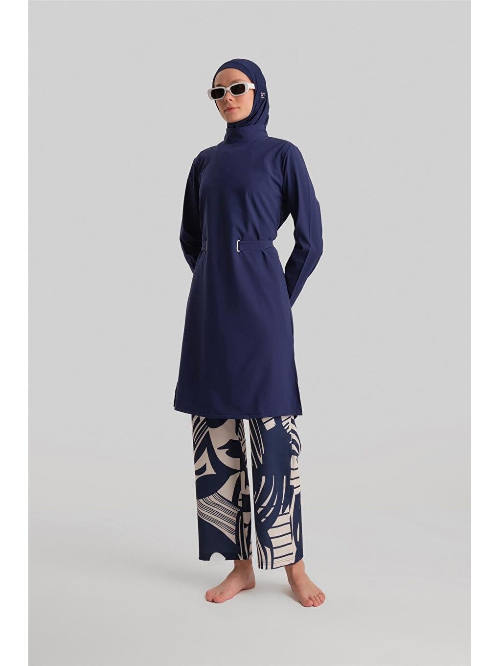 Tesettür Mayo 24Yd8907 Lacivert-2