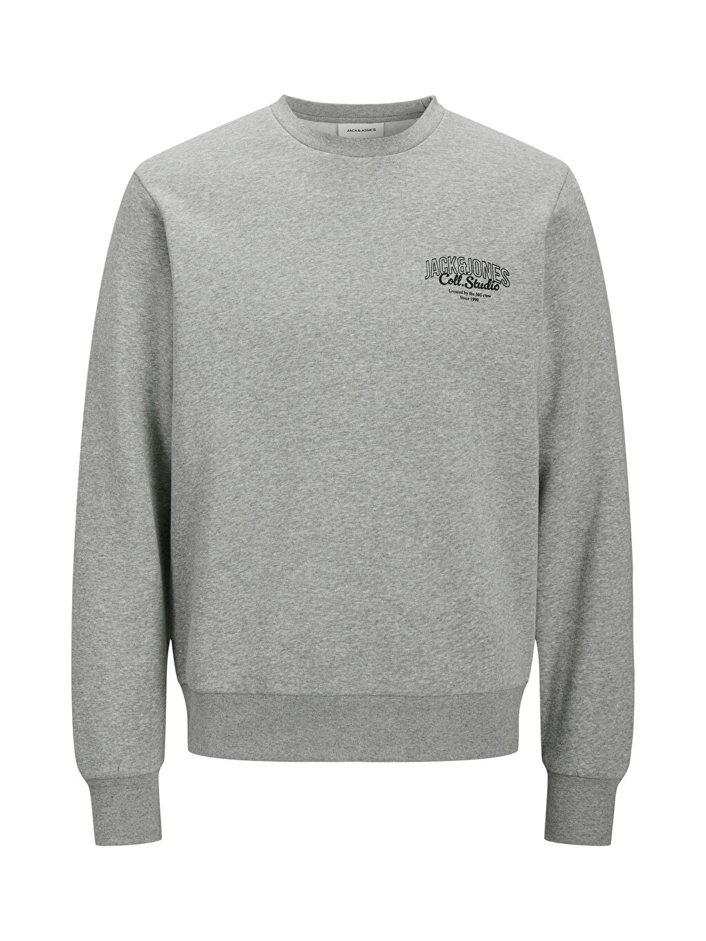 Gri Jjmakoto Regular Fit Bisiklet Yaka Sweat 12278601