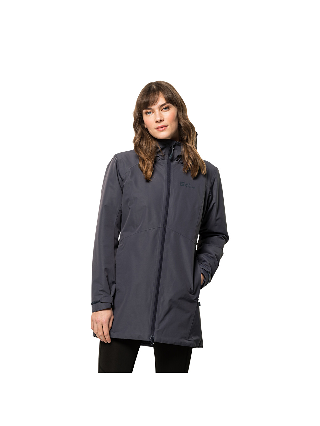 Lacivert Heidelstein Ins Kadın Mavi Outdoor Ceketi-2