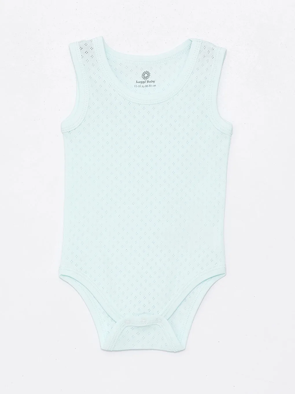 Mavi Bisiklet Yaka Pamuklu Erkek Bebek Jakarlı Çıtçıtlı Body 3'lü (Yenidoğan - 5 Yaş)-5