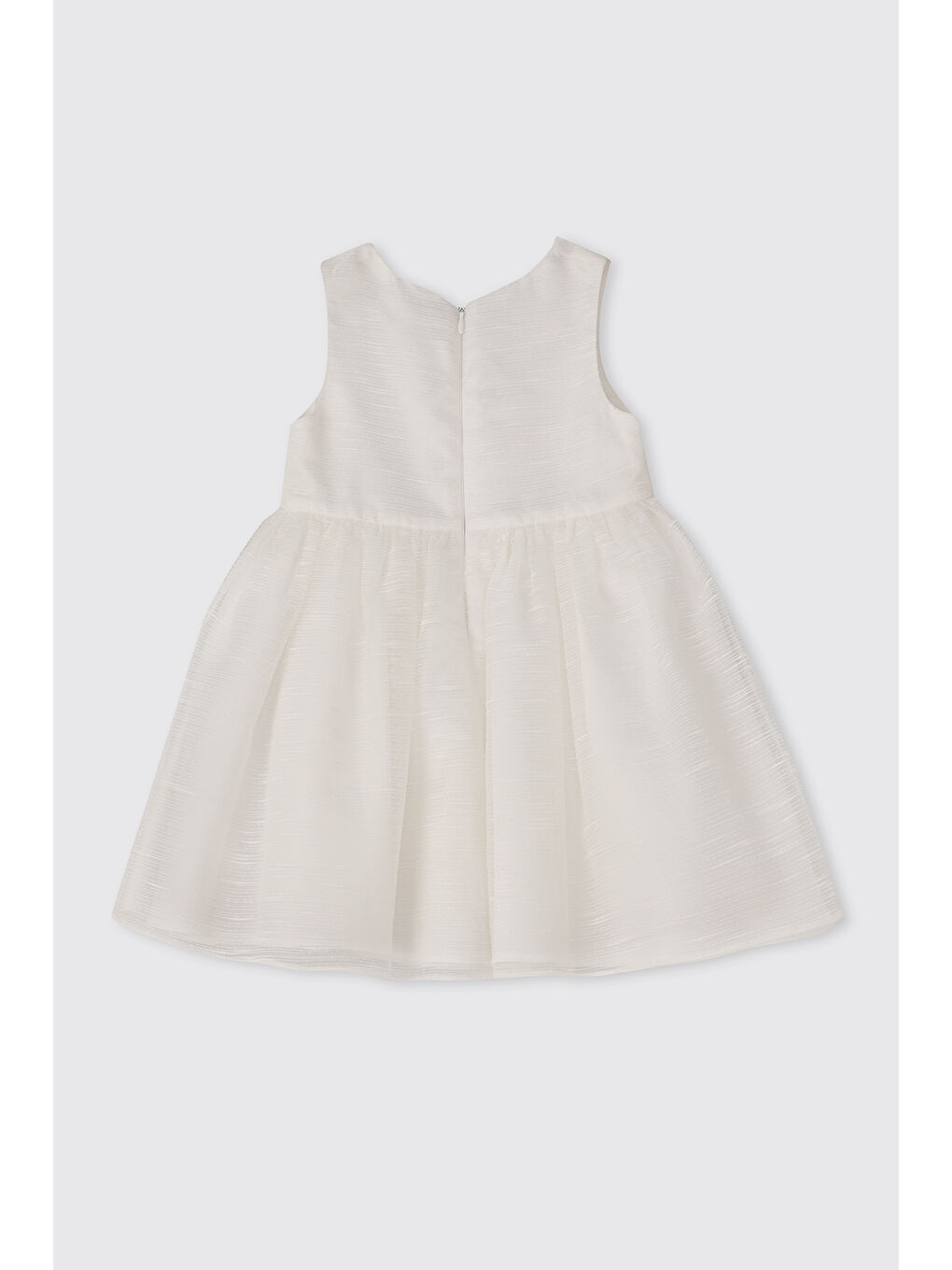 Kız Bebek Beyaz Parti Elbisesi-1