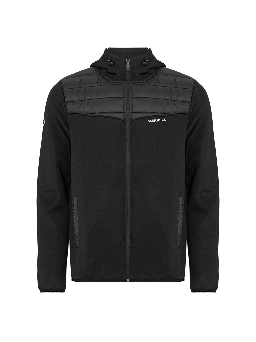 Jim Erkek Siyah Fermuarlı Sweatshirt