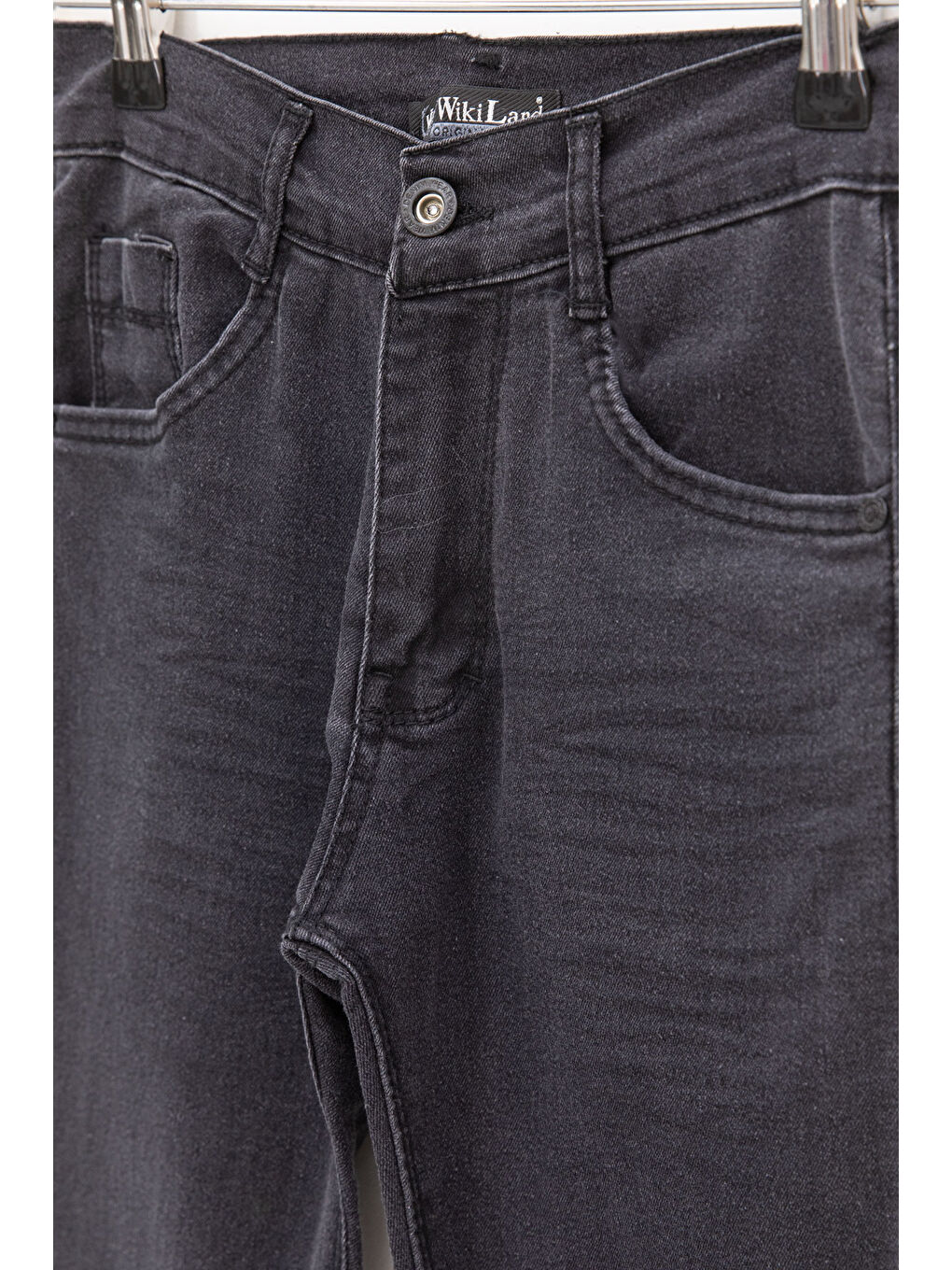 Gri Füme Erkek Çocuk Elastanlı Pantolon 19792-1