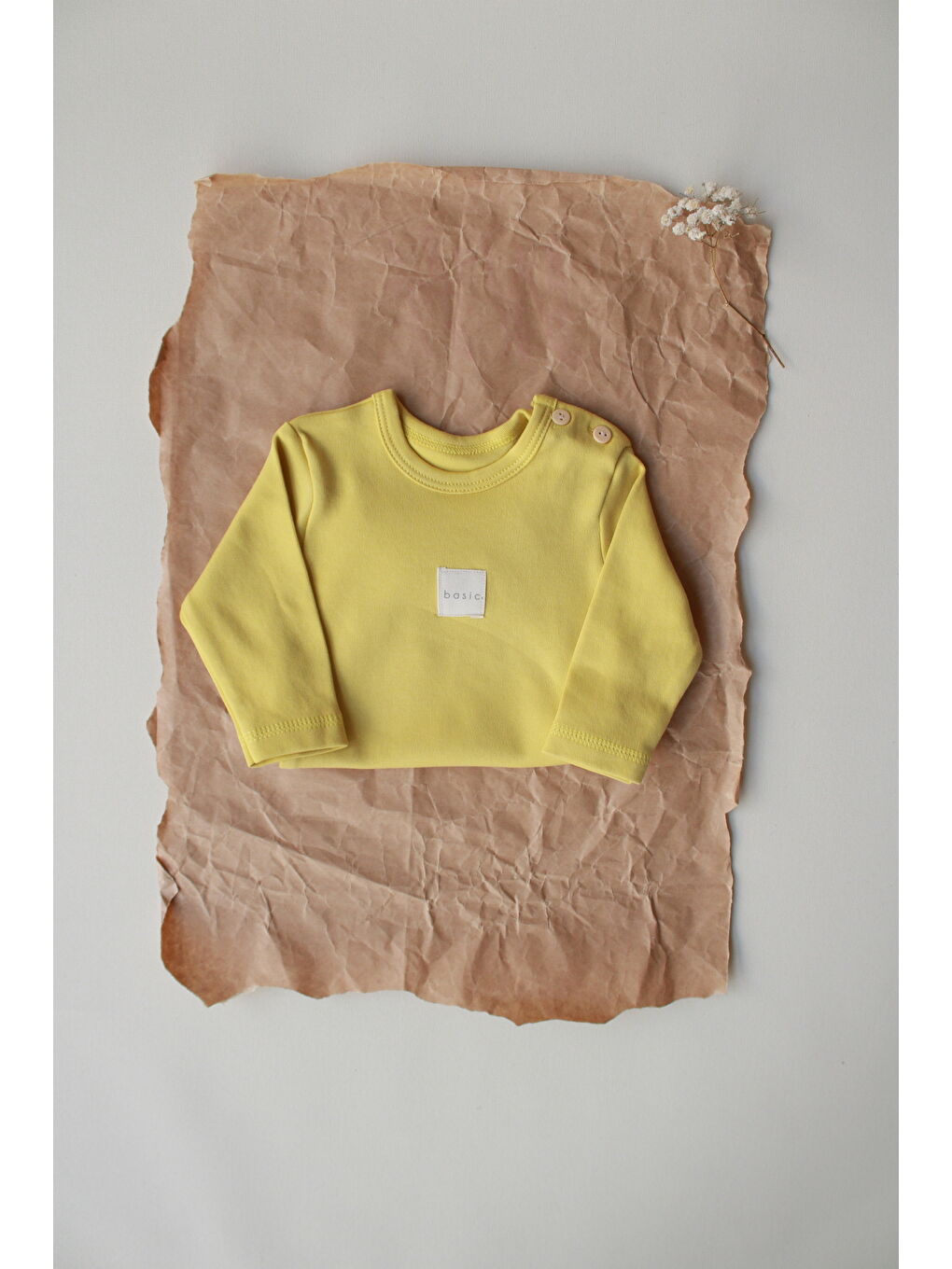 Yeşil Basic Etiketli Uzun Kollu Body-4