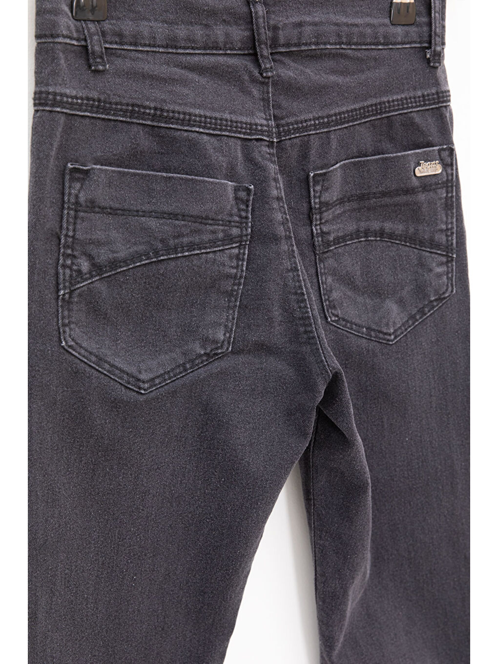 Gri Füme Erkek Çocuk Elastanlı Pantolon 19792-2