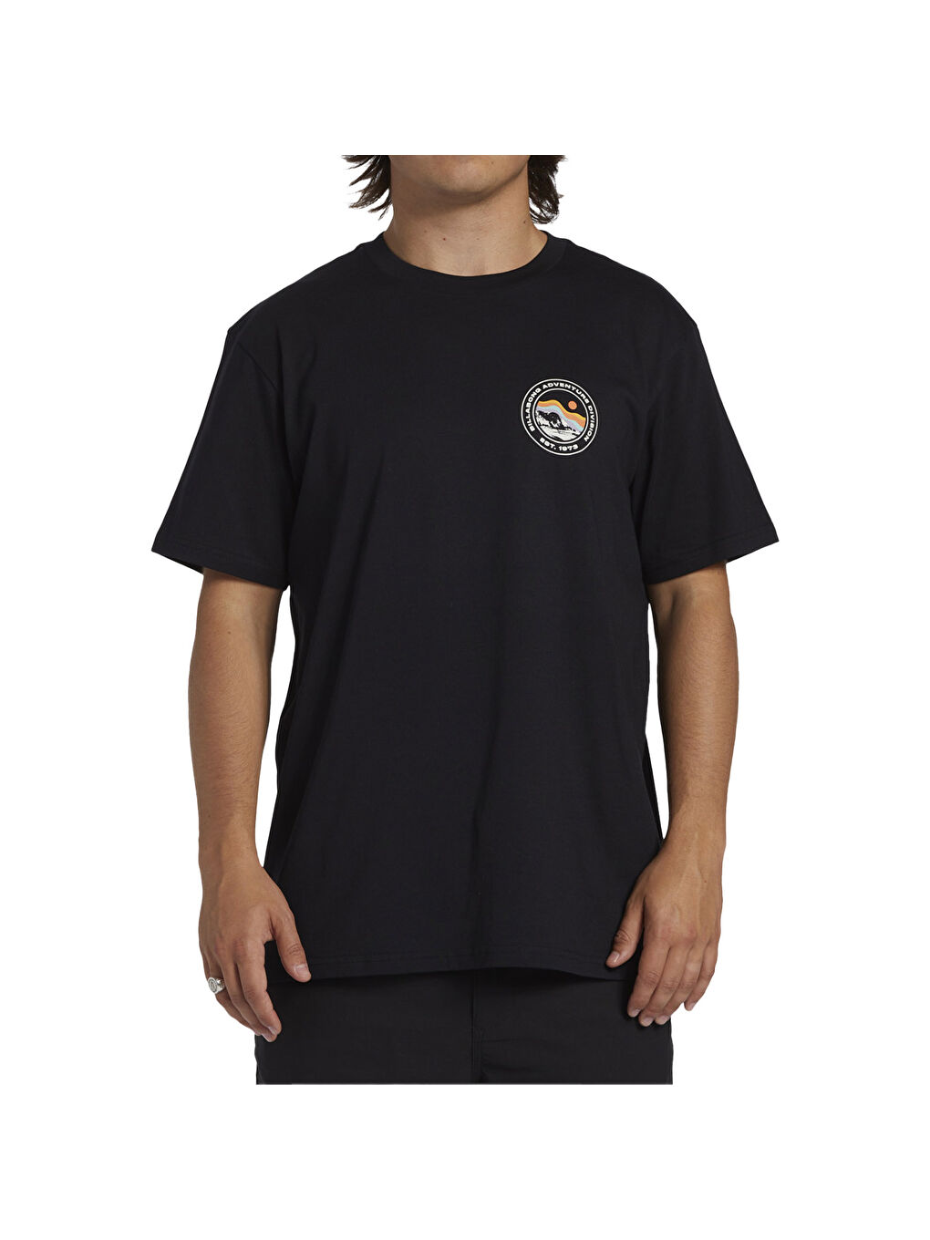 Rockies Ss Erkek Siyah Tişört