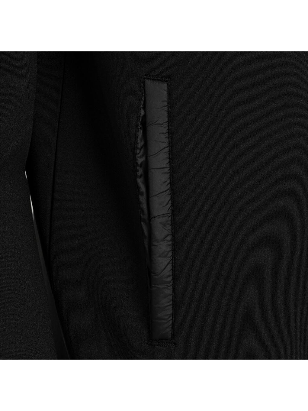 Jim Erkek Siyah Fermuarlı Sweatshirt-1