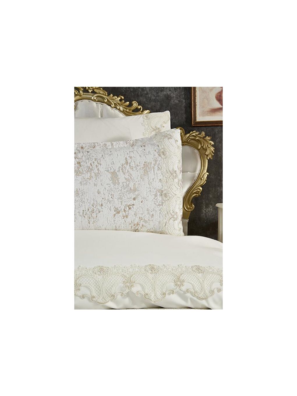 Karışık Perry Gelin Seti 7 Parça Krem-5