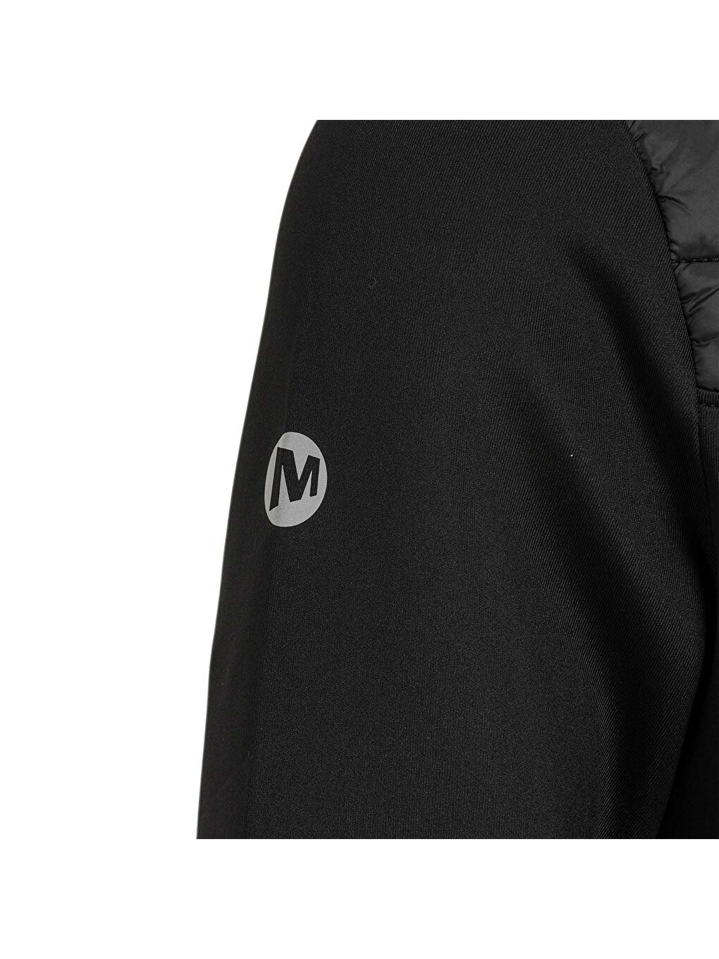 Jim Erkek Siyah Fermuarlı Sweatshirt-2