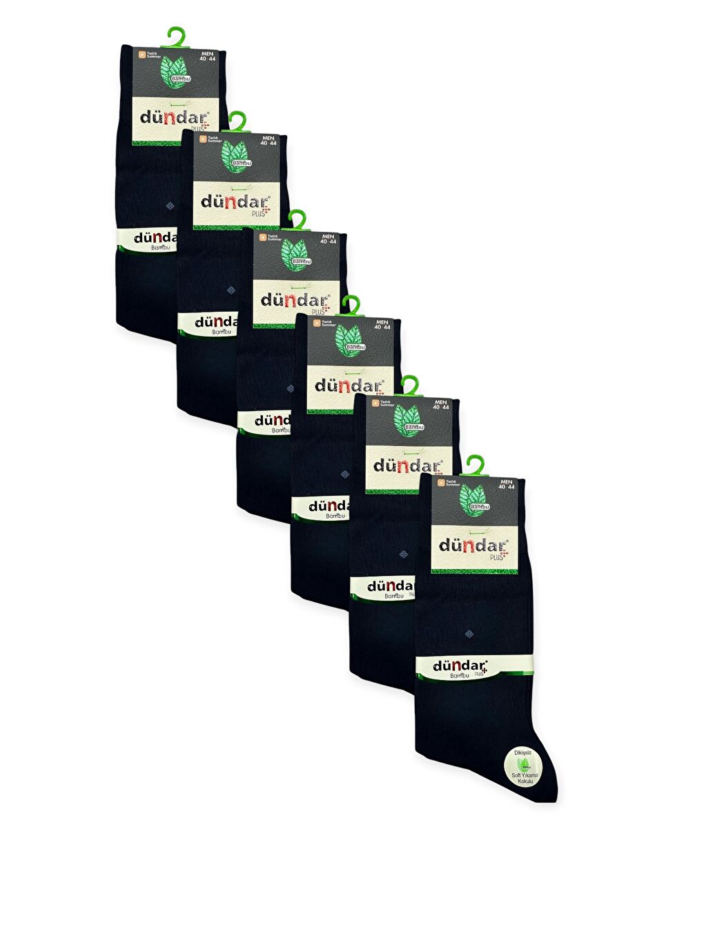 Erkek Lacivert Bambu Soket Çorap 6'lı