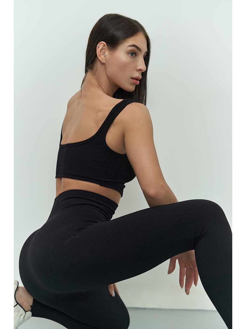 Niko Fitilli Siyah Crop-7