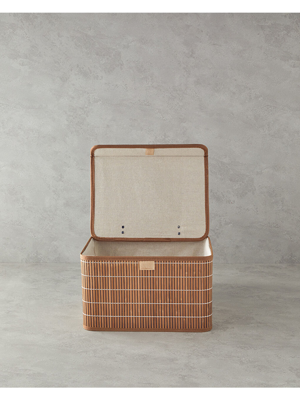 Kahverengi Hardwood Saklama Kutusu 33X23X20 cm Kahve-1