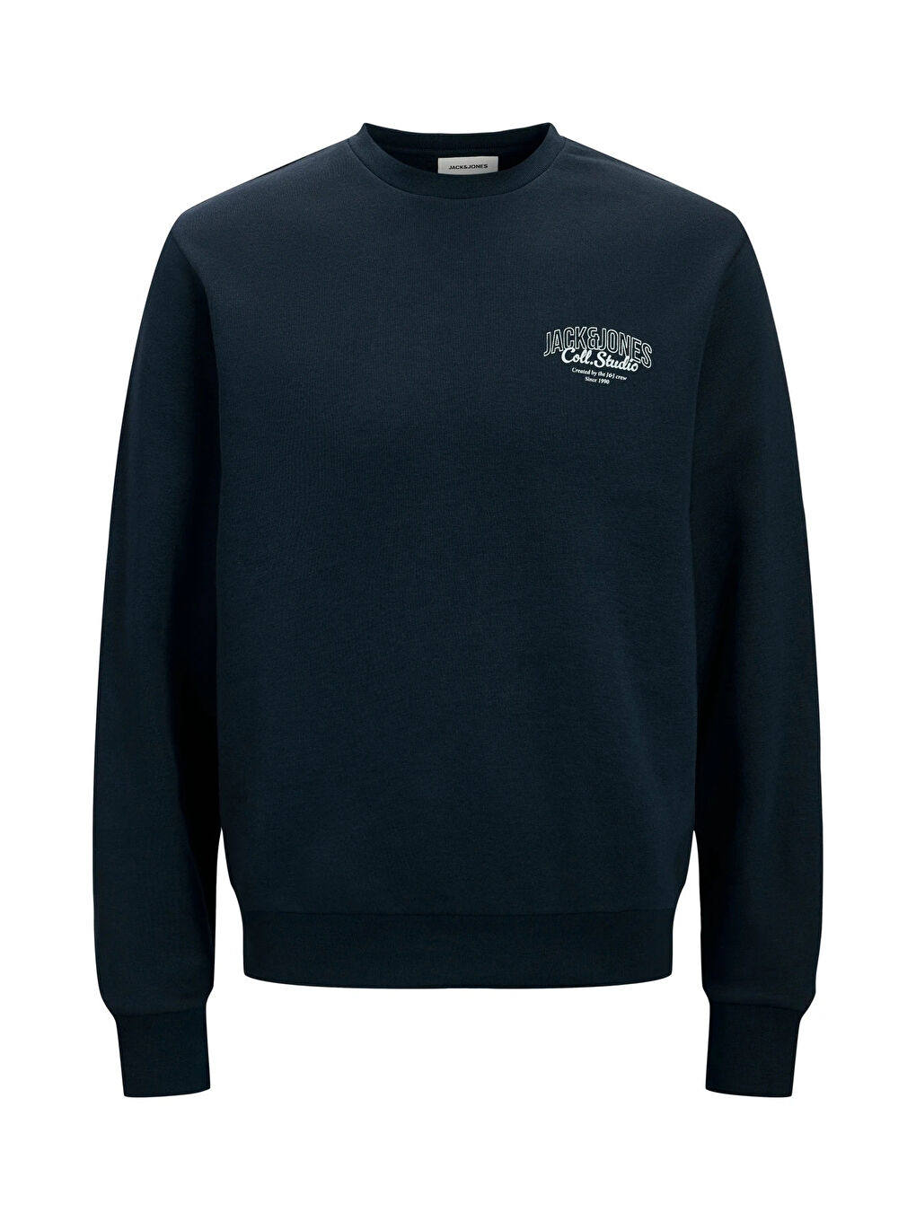 Lacivert Jjmakoto Regular Fit Bisiklet Yaka Sweat 12278601-1