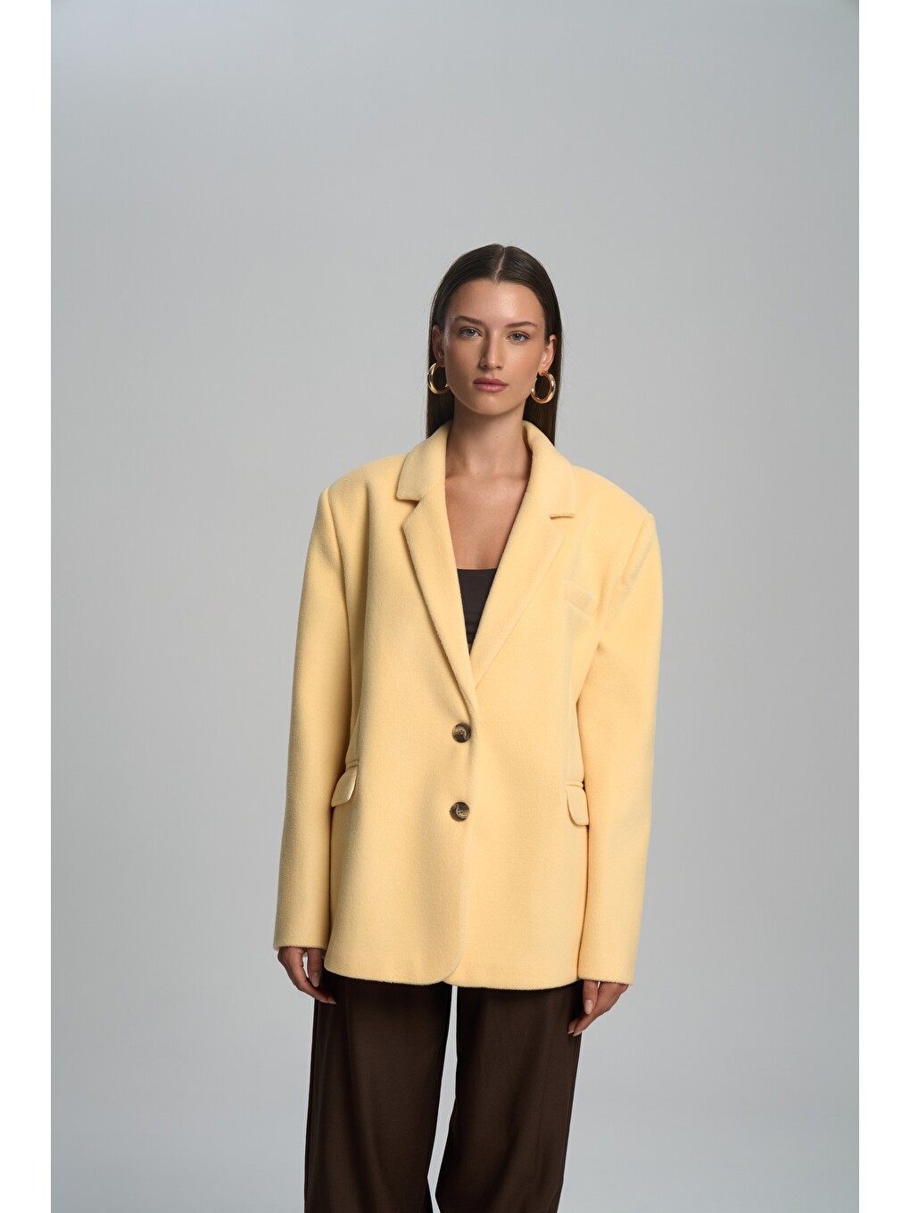 Howell Sarı Blazer Ceket-2