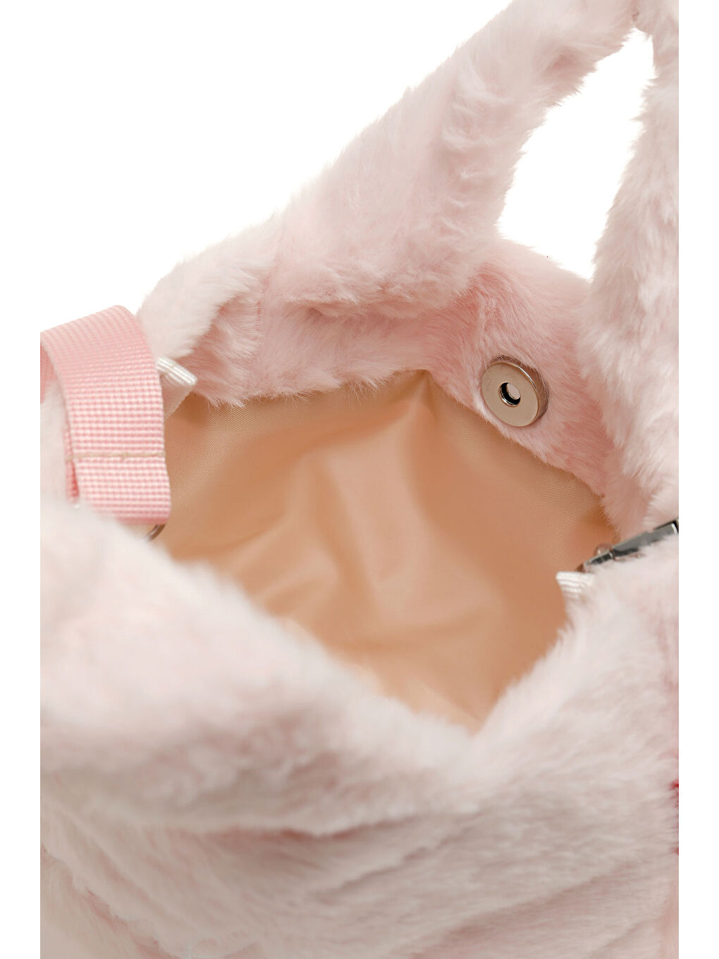 Pembe Pelüş PDR CPRZ 5PR Pudra Kız Çocuk Çapraz Çanta-3