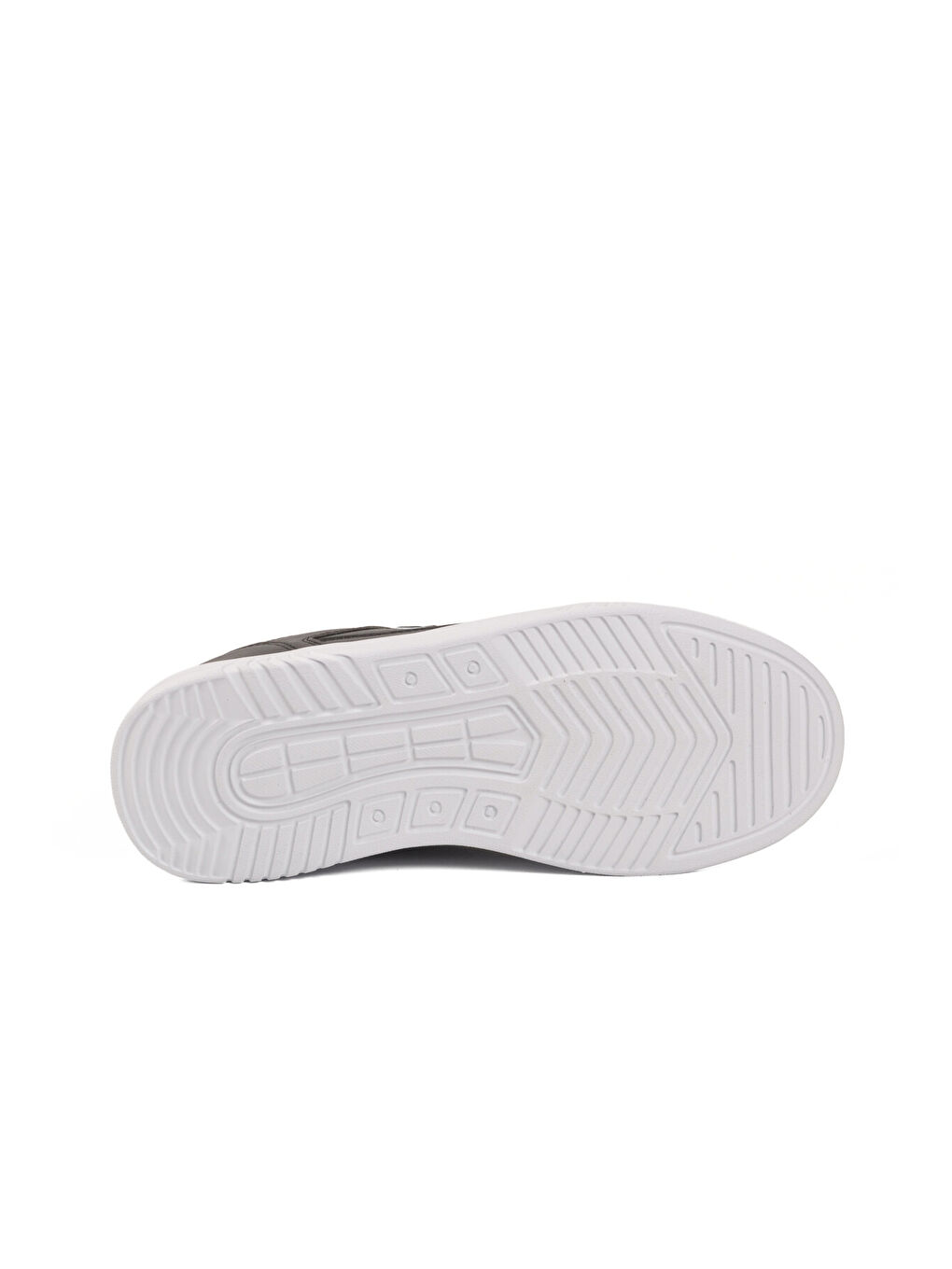 Siyah Beyaz Bağcıklı Hafif Esnek Unisex Günlük Ayakkabı BST-2081 G-4