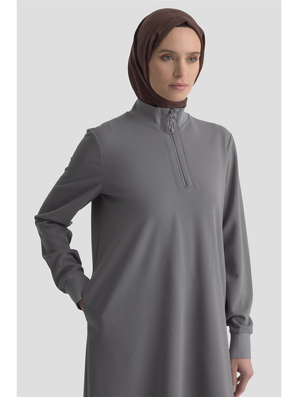 Trend Tunik 25Kt456 Gri-2