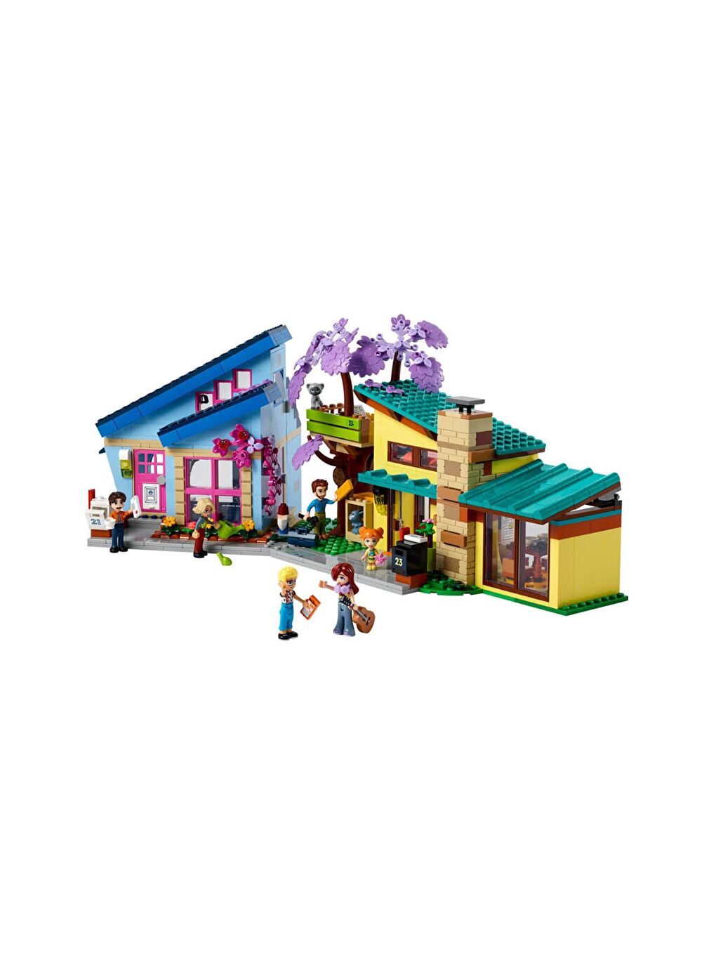 Lego Friends Olly ve Paisley'nin Aile Evleri - 42620