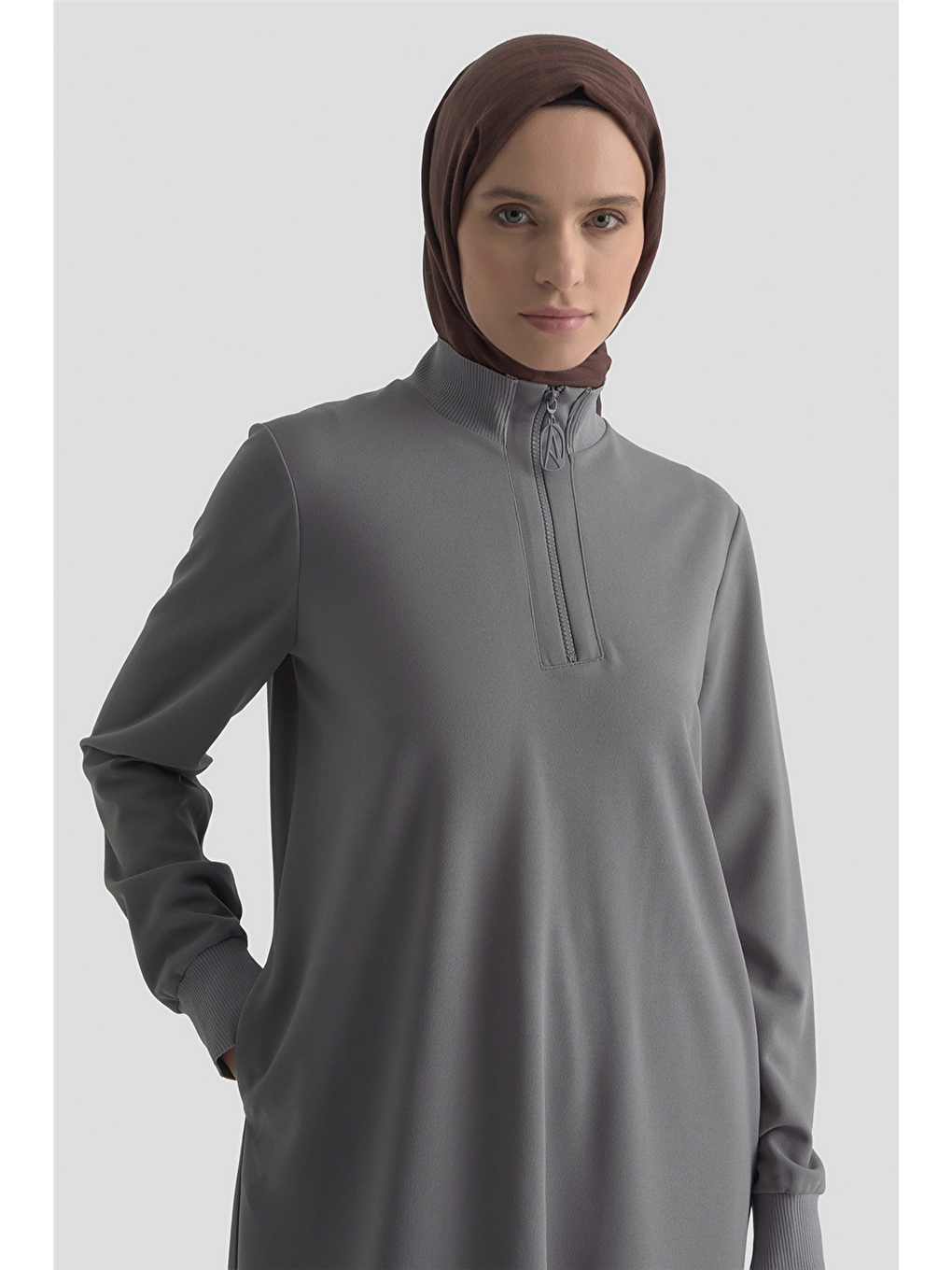 Trend Tunik 25Kt456 Gri-3