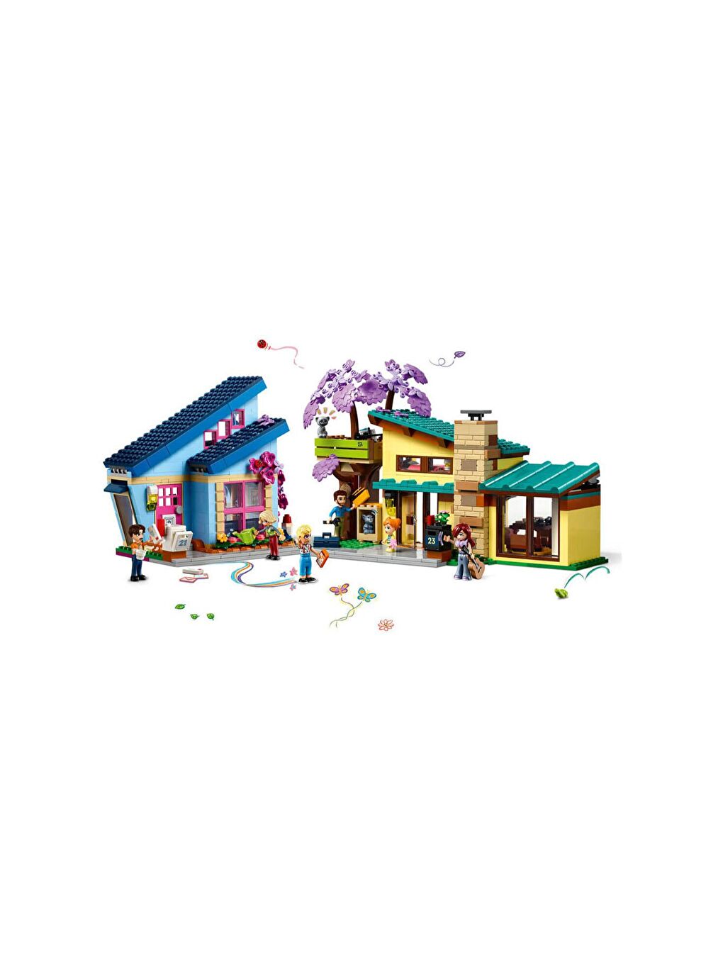 Lego Friends Olly ve Paisley'nin Aile Evleri - 42620 - 1