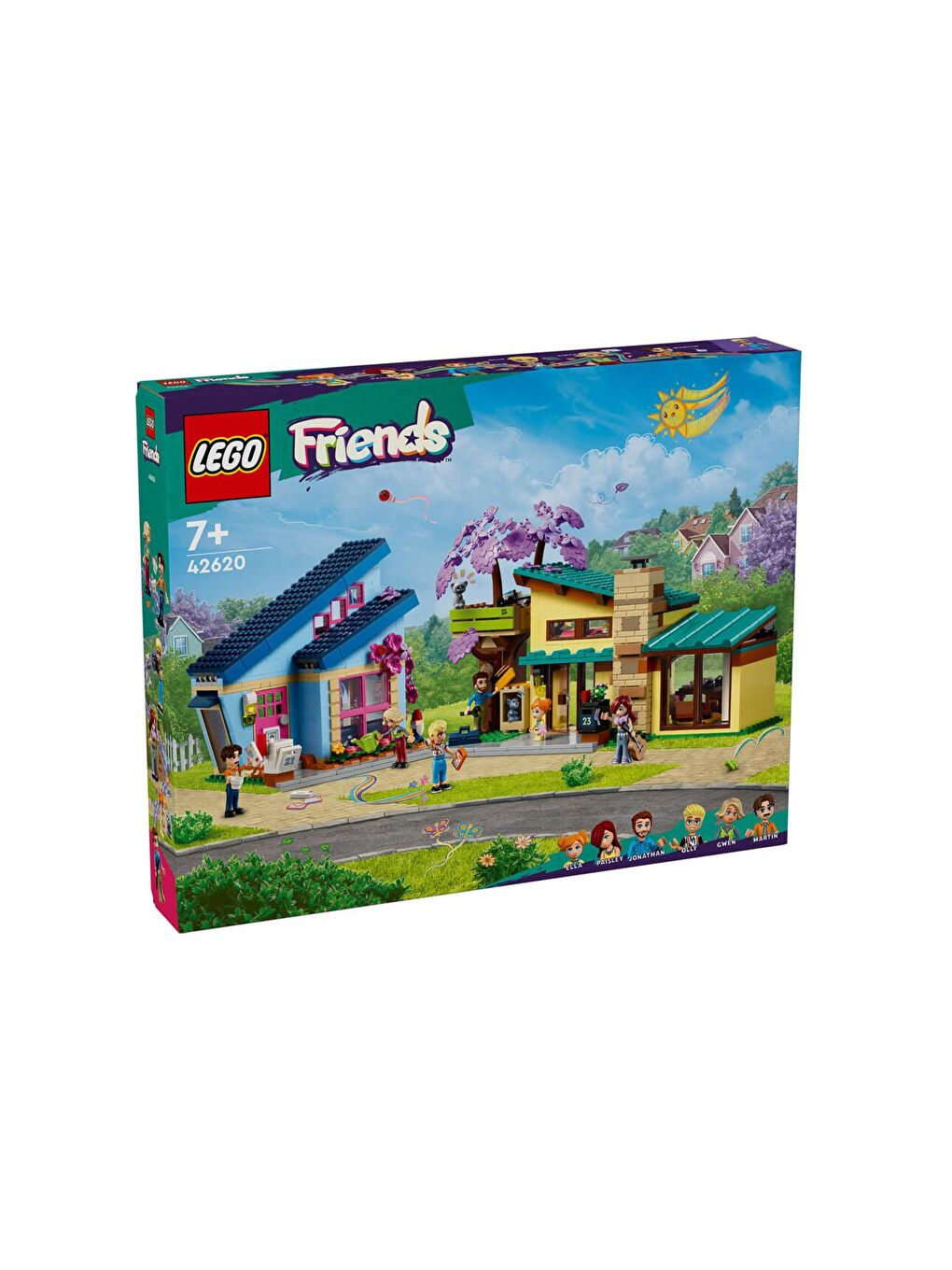 Lego Friends Olly ve Paisley'nin Aile Evleri - 42620 - 2