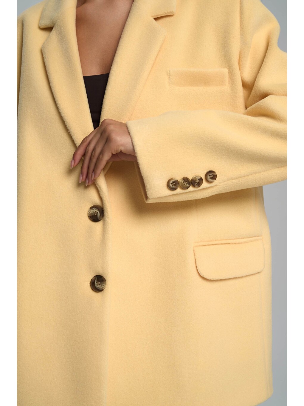 Howell Sarı Blazer Ceket-6