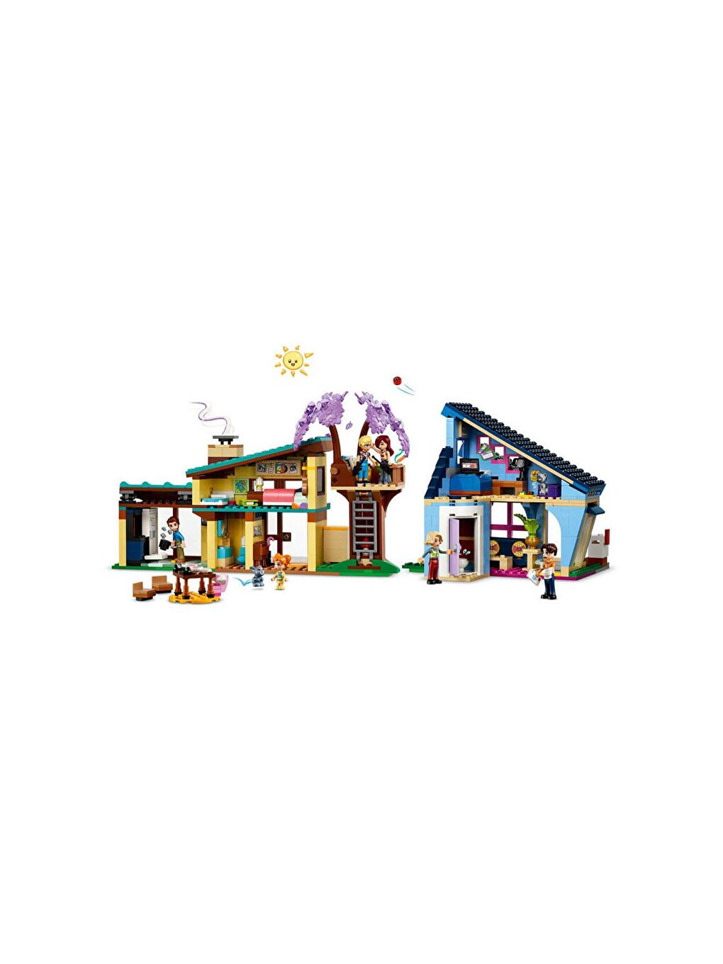 Lego Friends Olly ve Paisley'nin Aile Evleri - 42620 - 3