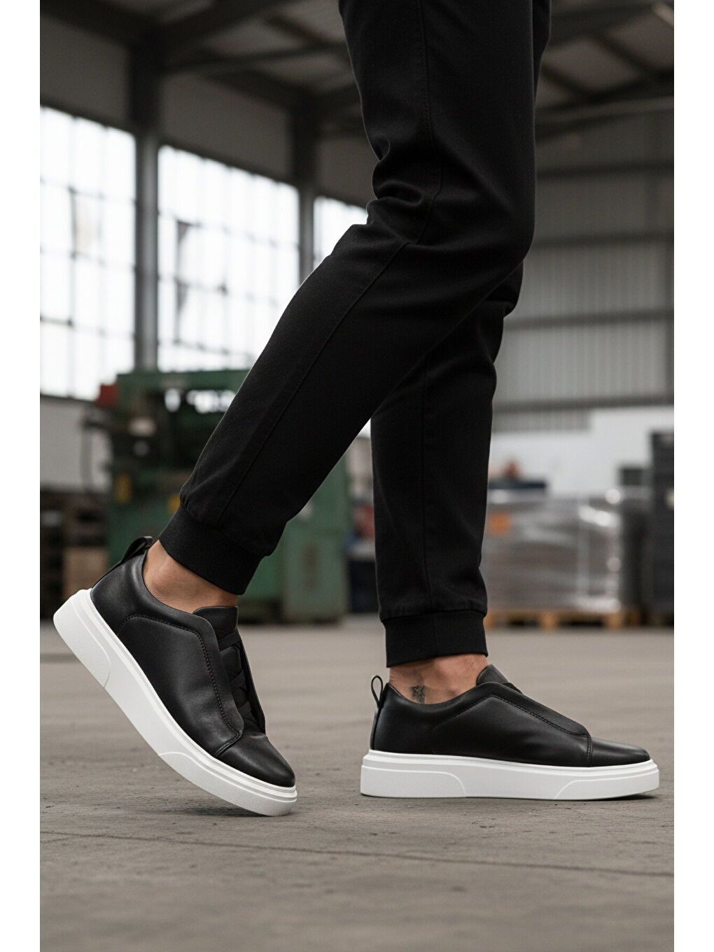 Siyah Erkek Casual Ayakkabı 595 M-2