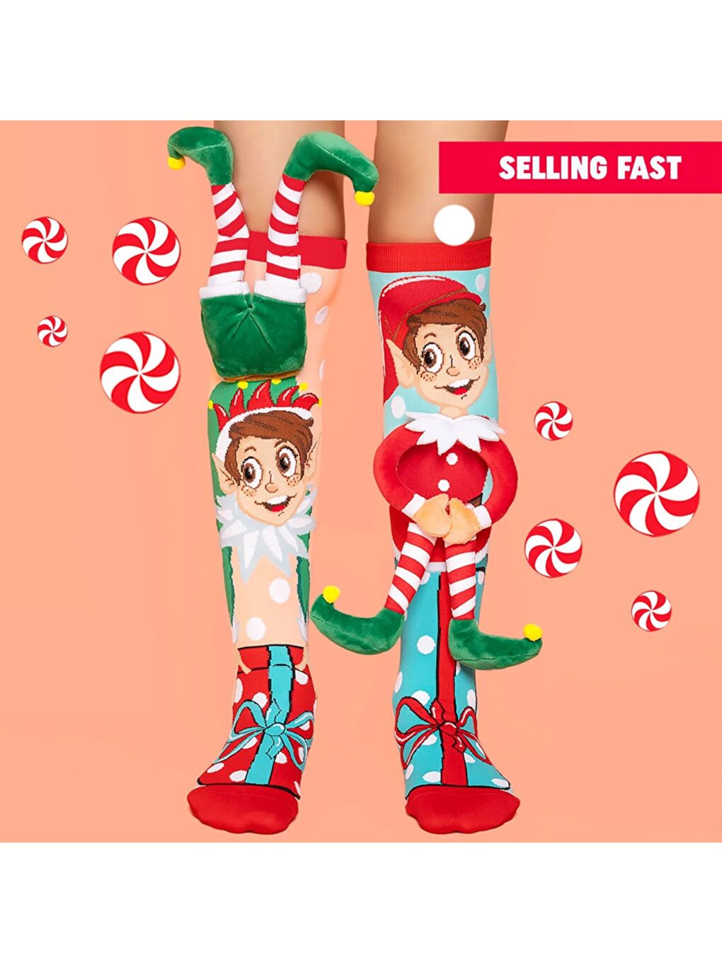 Karışık Elf Çorap-1