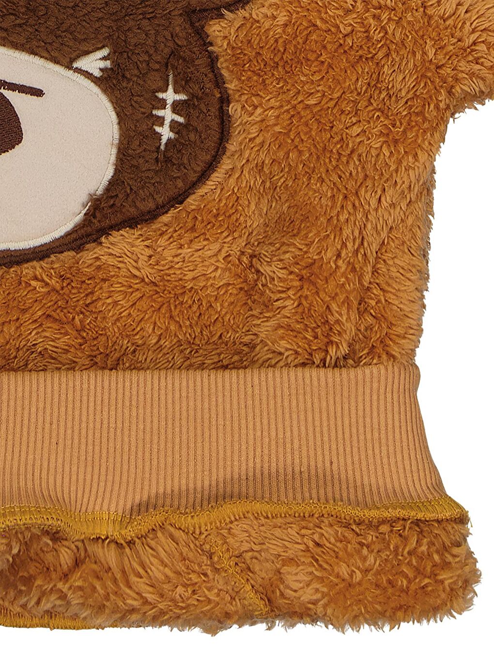 Boys Ayı Nakışlı 2-5 Yaş Sweatshirt - Turuncu 5-6 Yaş-2