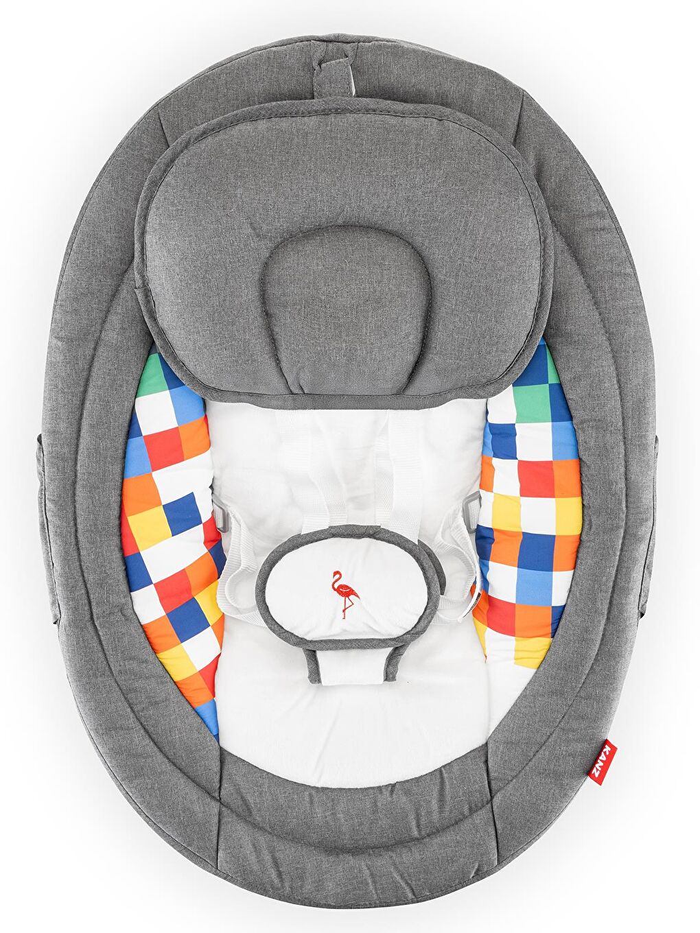 KZ Flamingo Plus Elektrikli Ana Kucağı - Gri Standart-7