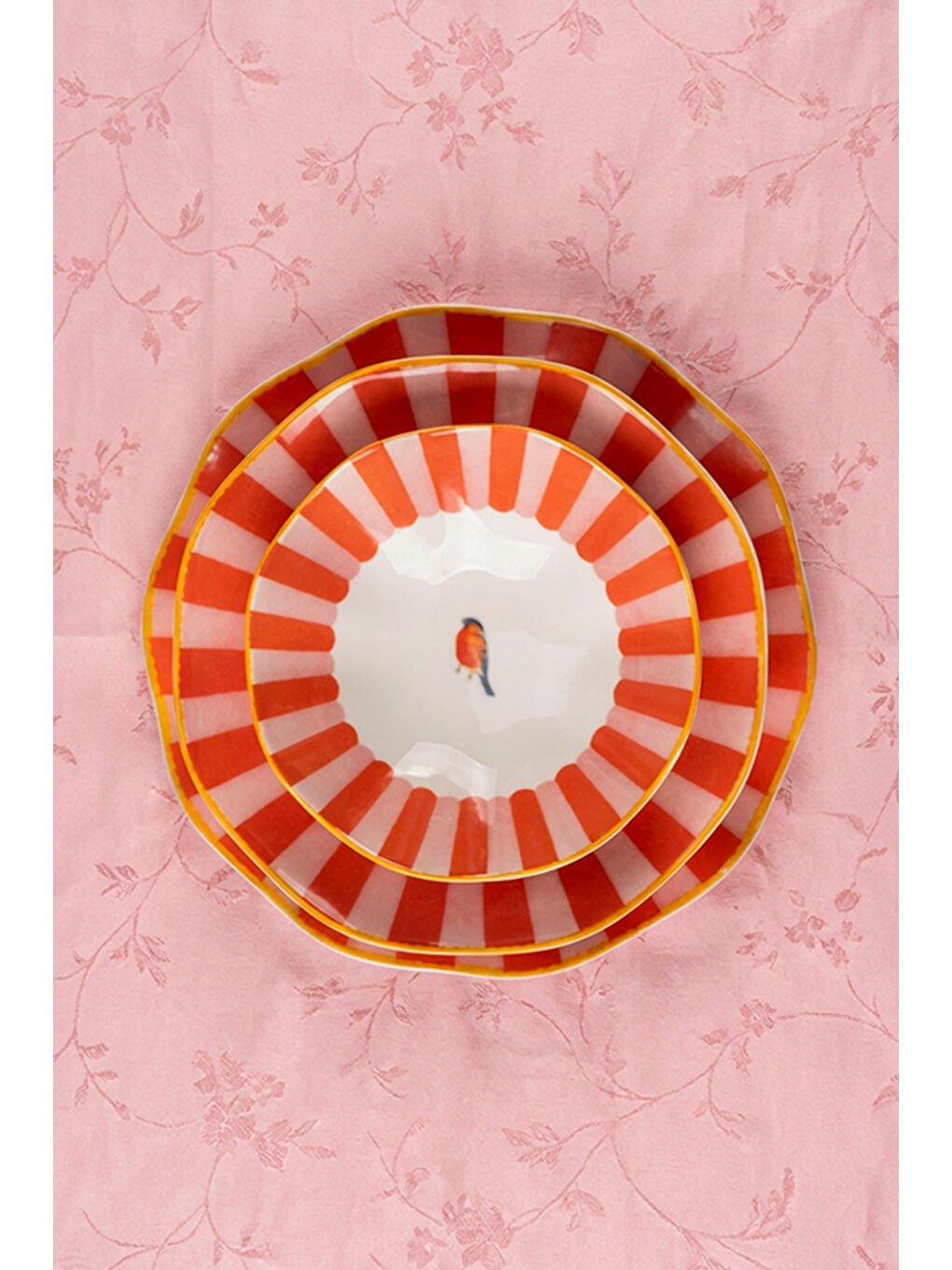 Beyaz Glamour 24 Parça Porselen Yemek Takımı-5