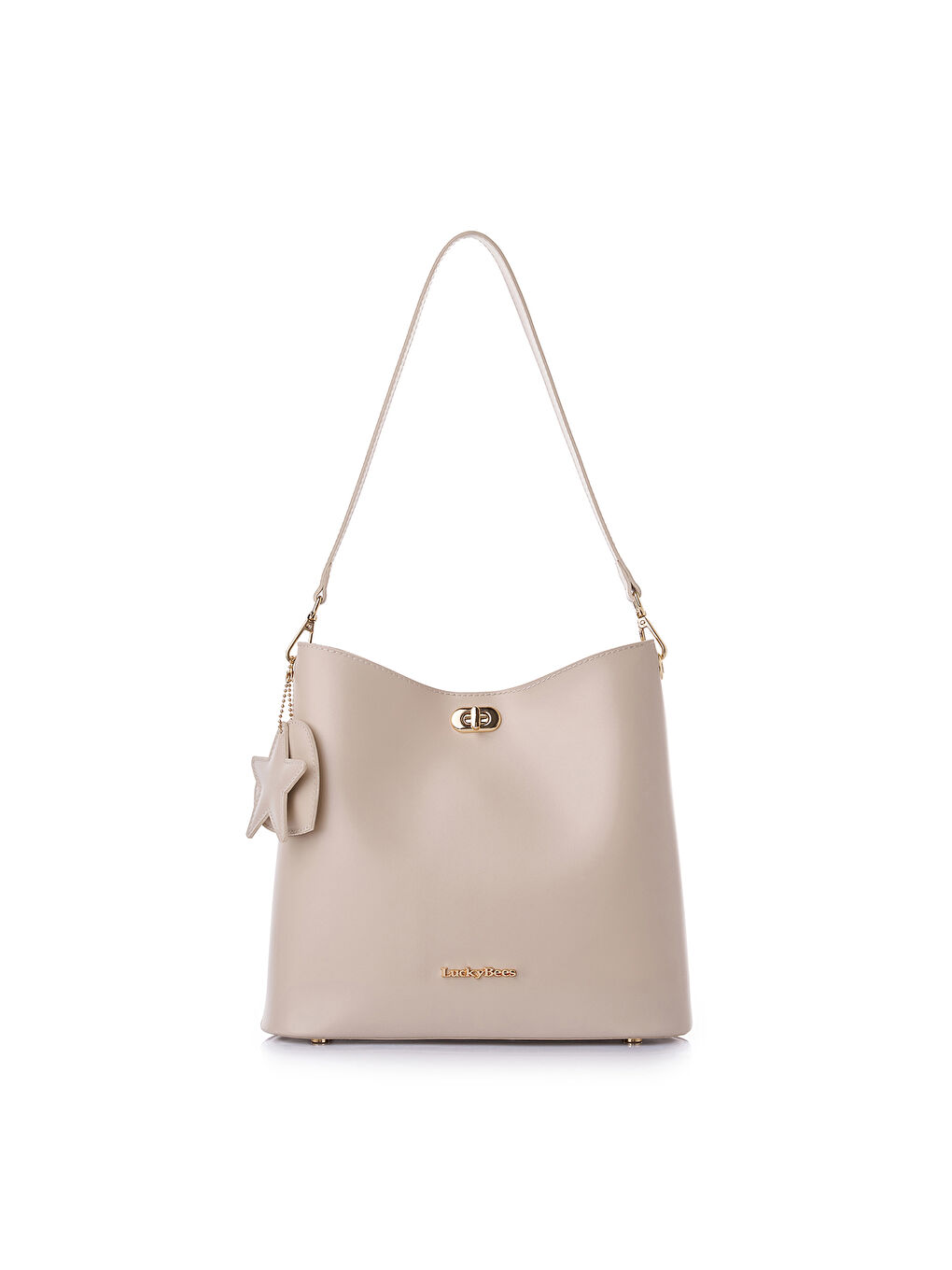 Ekru Quinn Kadın Omuz Çantası