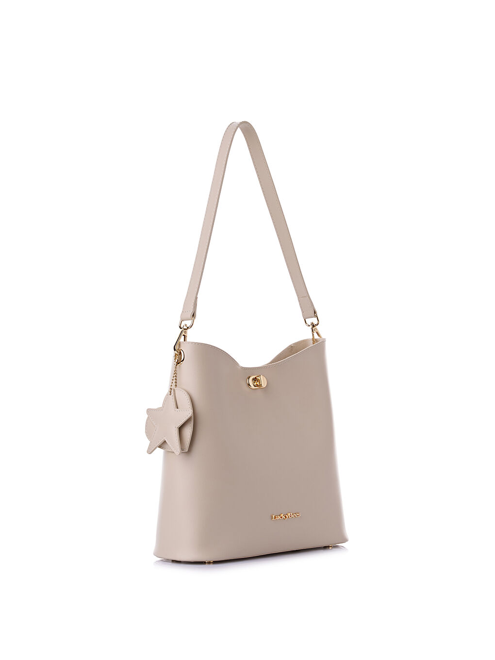 Ekru Quinn Kadın Omuz Çantası-1