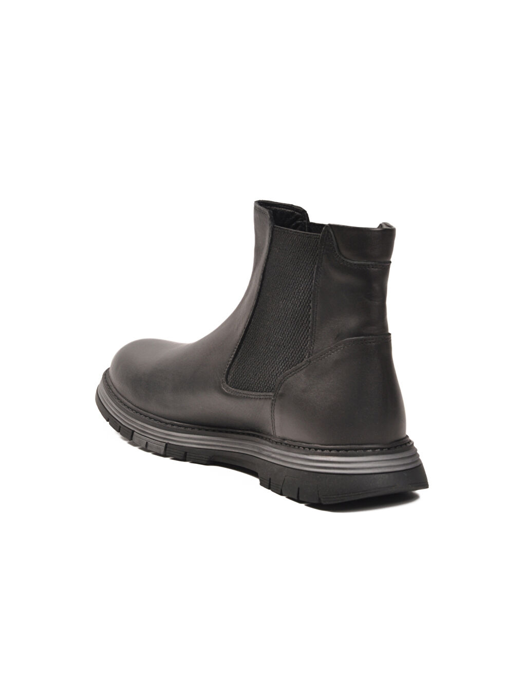 Siyah Hakiki Deri Erkek Chelsea Bot 2K1234-767 M-3