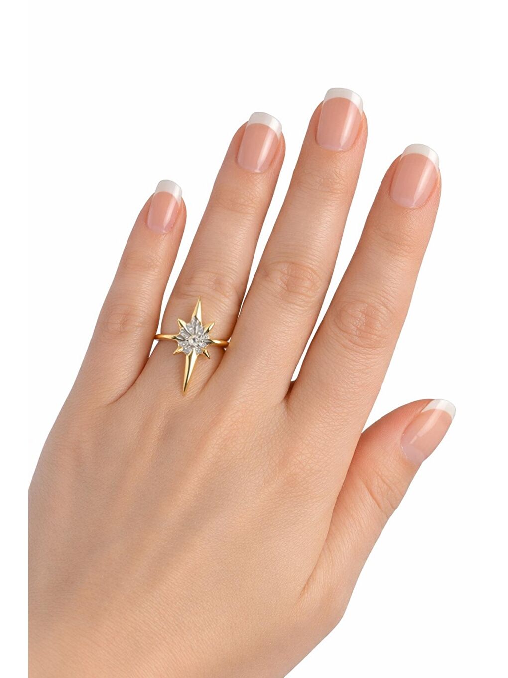 Beyaz Zirkon Taşlı VIP Yüzük-2