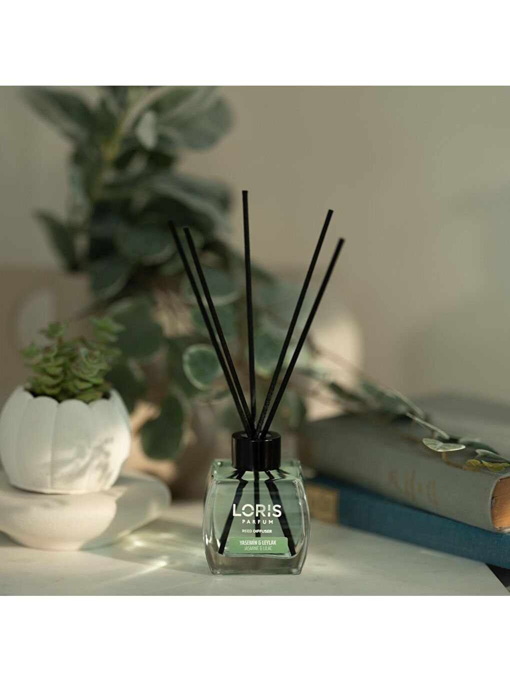 Yeşil Yasemin & Leylak Çubuklu Oda Kokusu 120 ML-1