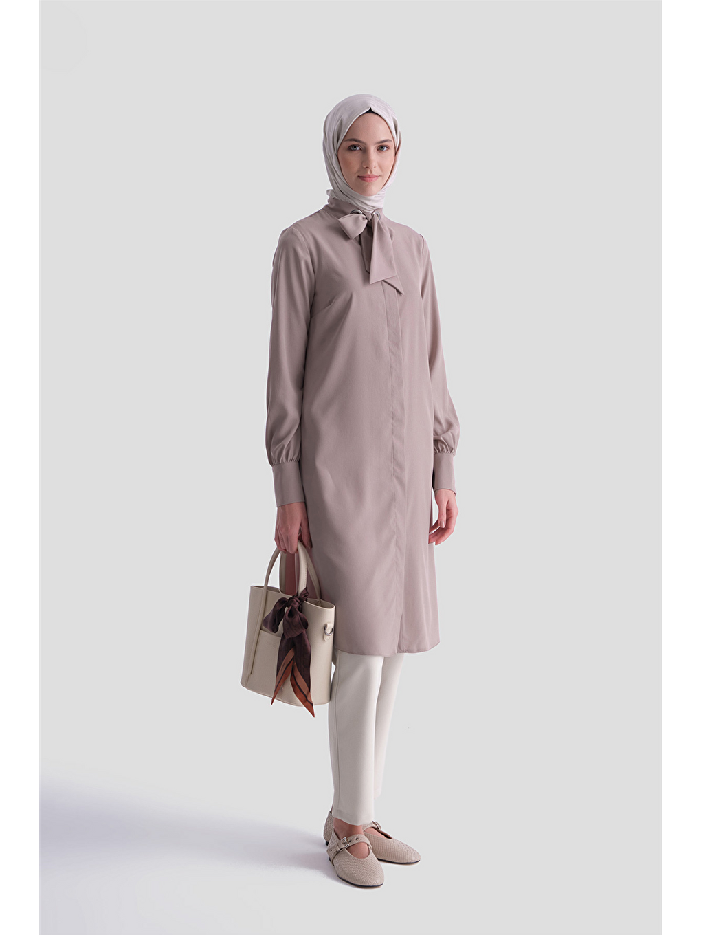 Bej Trend Tunik 25Yt450 Vizon-3