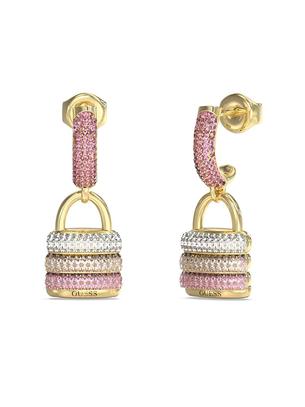 Sarı JGUJUBE05407JWYGPKTU Anahtar Kadın Küpe