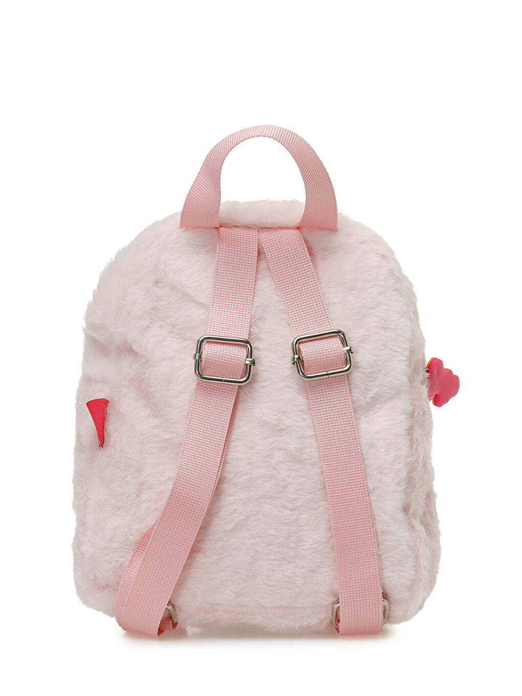 Pembe Pelüş PDR BPCK 5PR Pudra Kız Çocuk Sırt Çantası-2