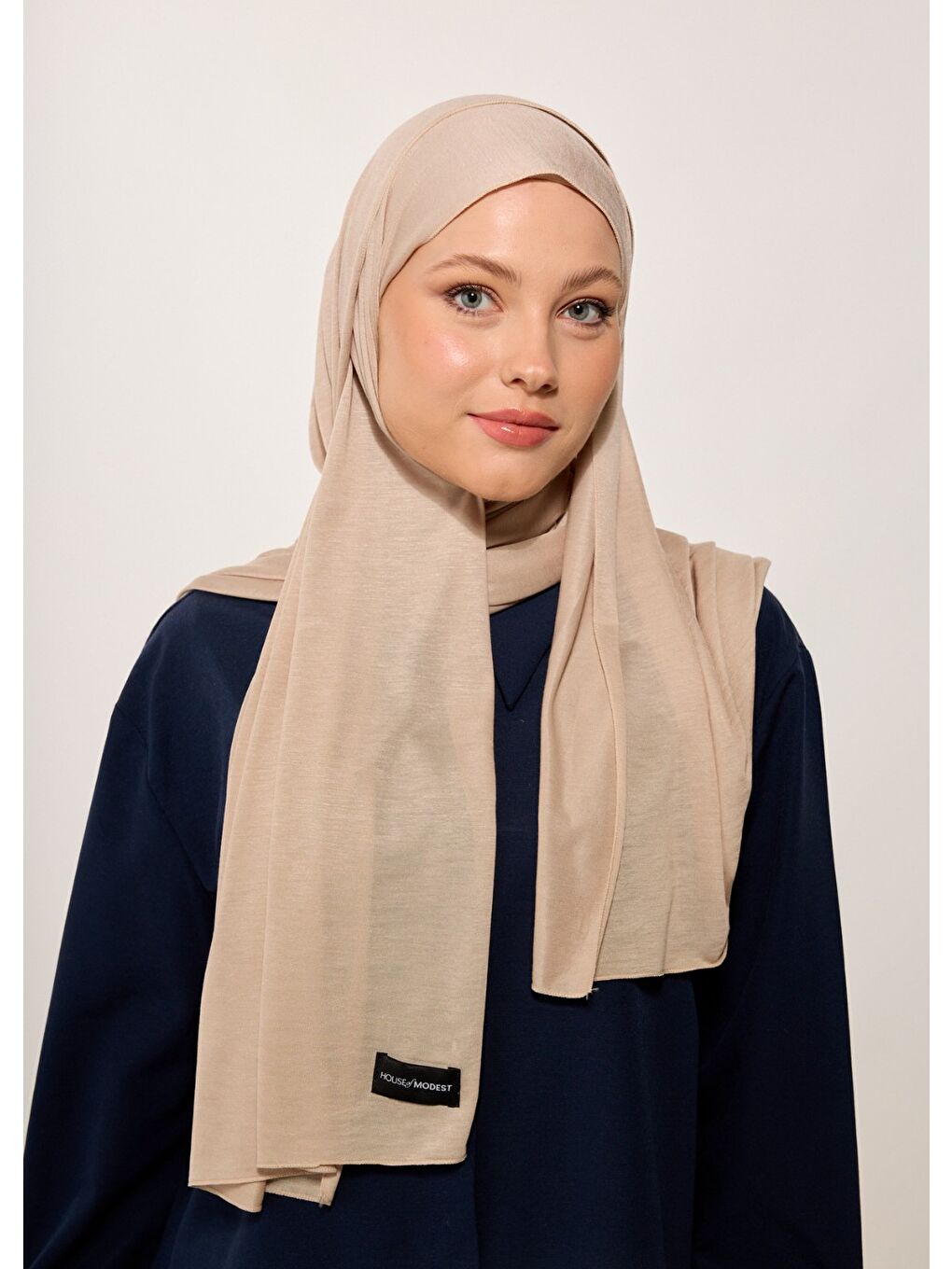Tesettür Şal - Bej