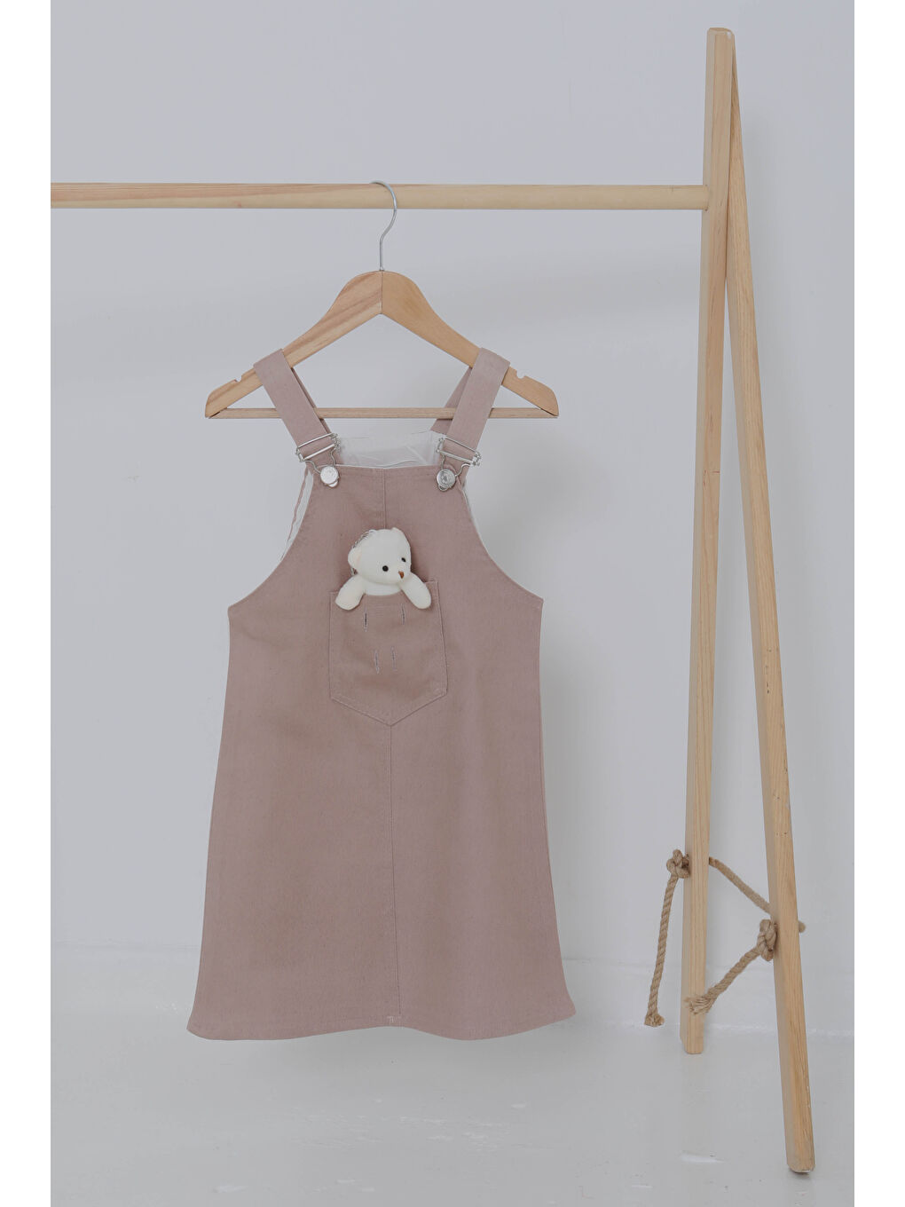 Bej Kız Çocuk Vizon Ayıcıklı Jile - 27063