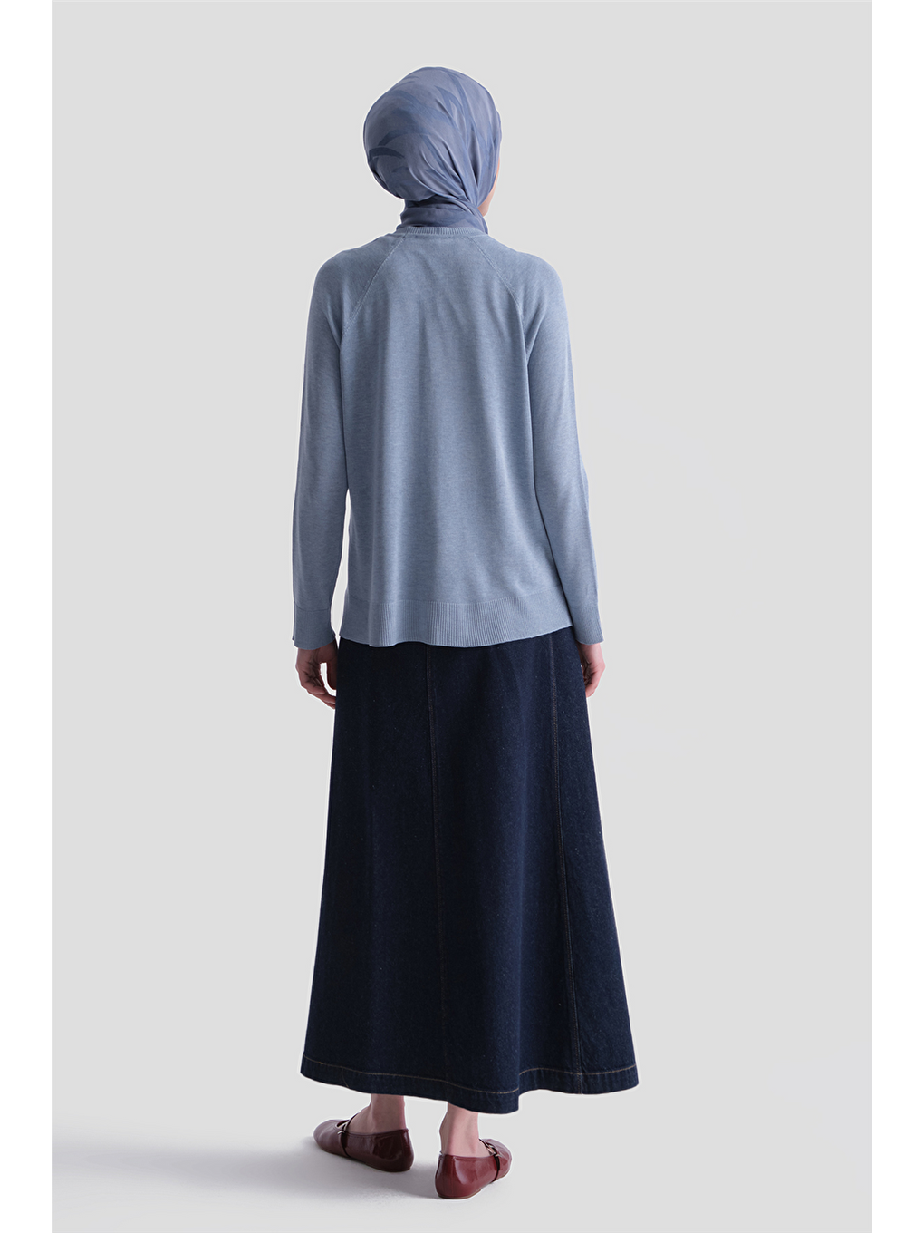 Basic Rayon Tunik Bebe Mavi-4