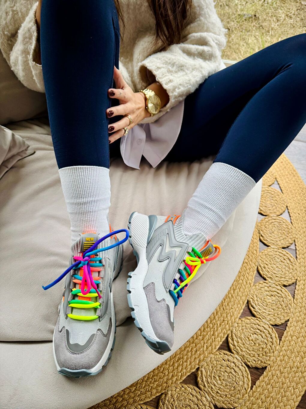 Gri KADIN SPOR AYAKKABI