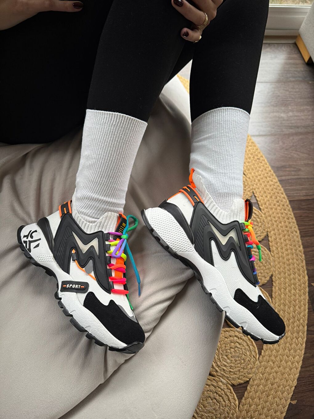 Siyah KADIN SPOR AYAKKABI