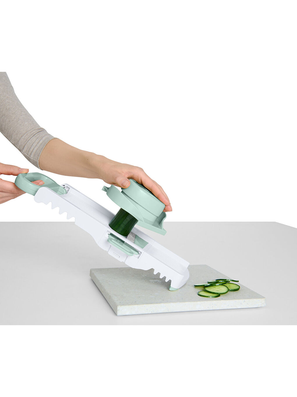 Beyaz Çok Mandolin Rende-2