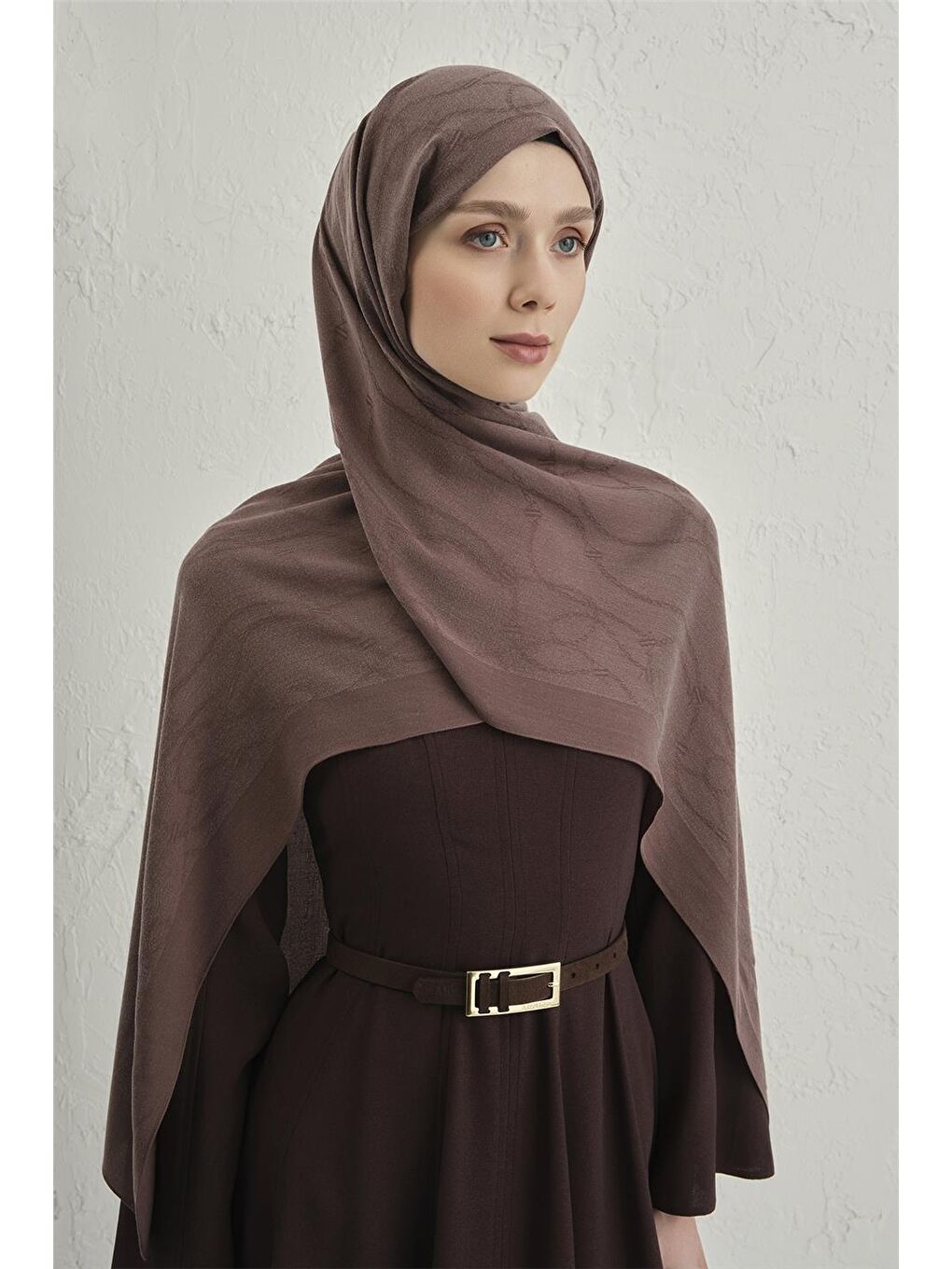 Kahverengi Cool Şal 2 11-2