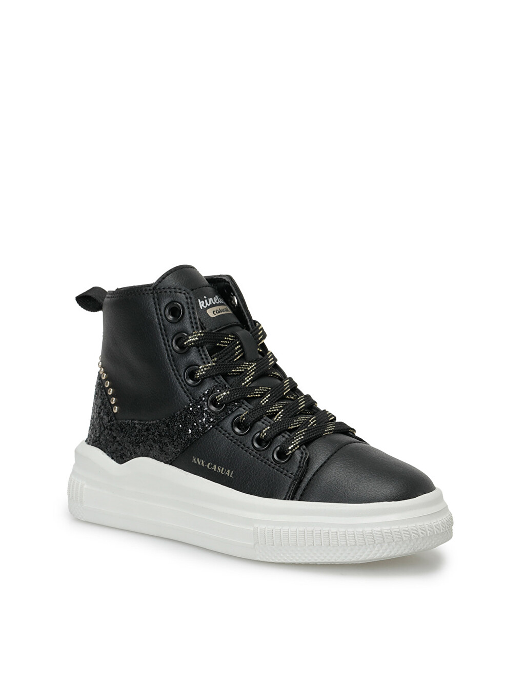 Tusen Hı F Siyah Kız Çocuk High Sneaker-1