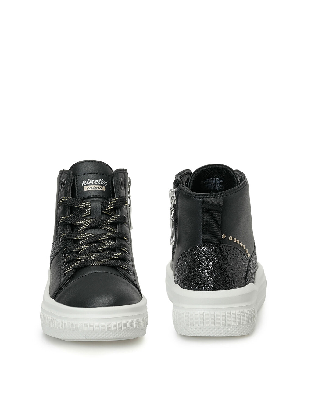 Tusen Hı F Siyah Kız Çocuk High Sneaker-3