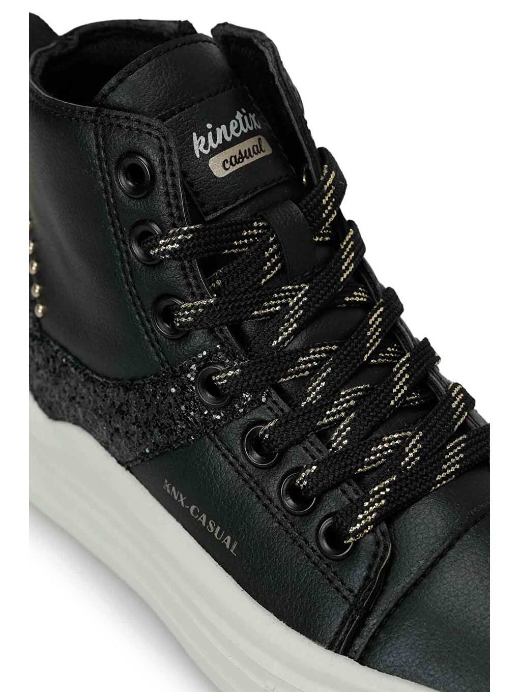 Tusen Hı F Siyah Kız Çocuk High Sneaker-5
